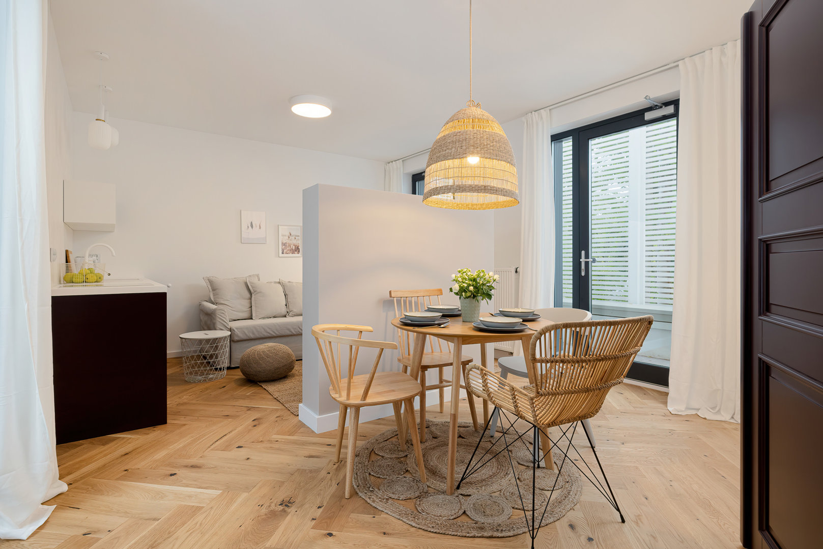 Apartament jednopoziomowy z tarasem nr 7. Apartament jednopoziomowy z tarasem nr 7.