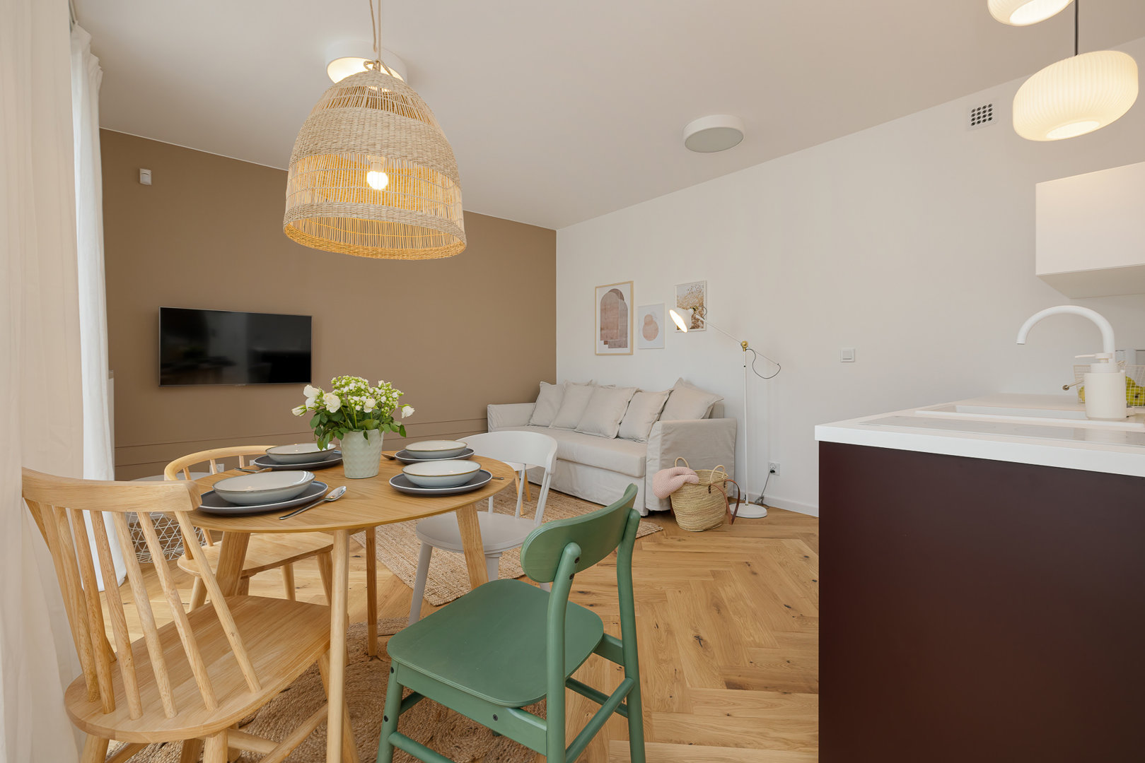 Apartament jednopoziomowy z tarasem nr 8. Apartament jednopoziomowy z tarasem nr 8.