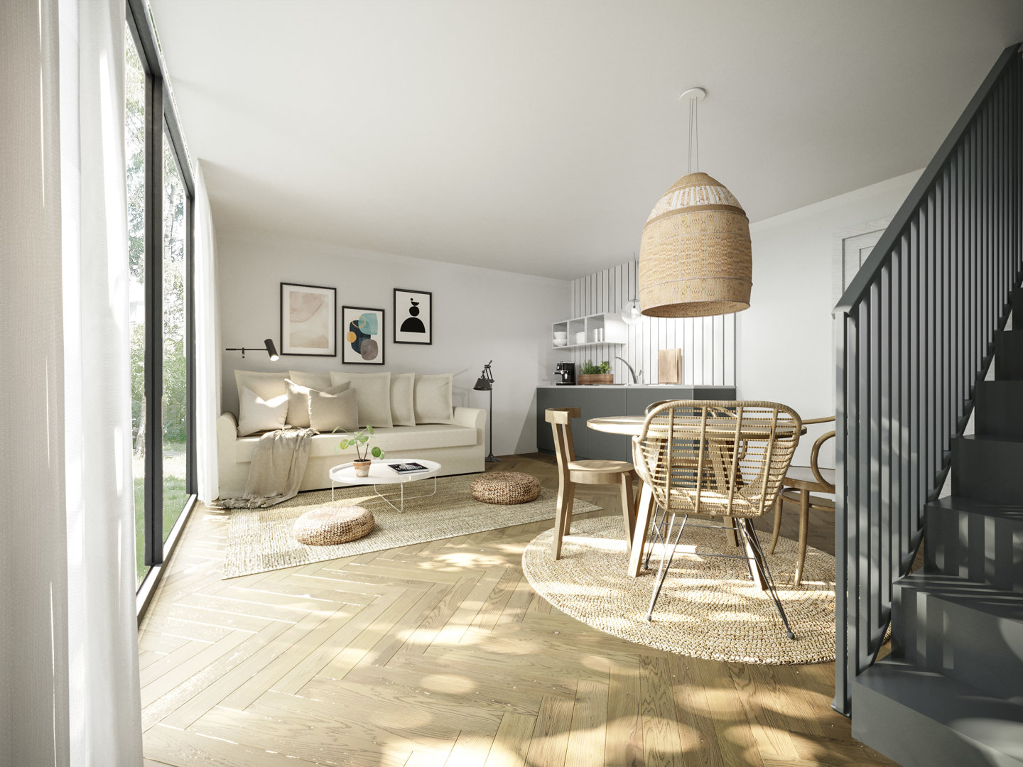 Apartament dwupoziomowy nr 5. Apartament dwupoziomowy nr 5.