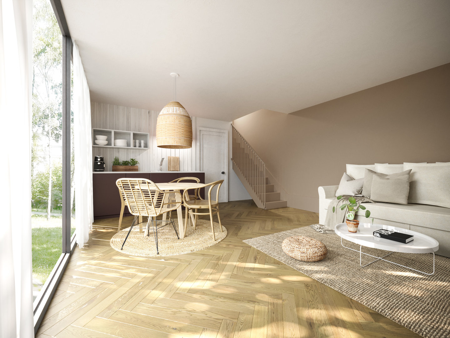 Apartament dwupoziomowy nr 9. Apartament dwupoziomowy nr 9.